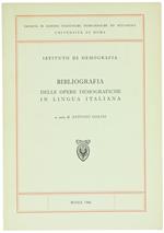 Bibliografia delle Opere Demografiche in Lingua Italiana