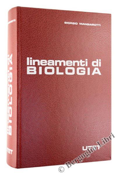 Lineamenti di Biologia - Giorgio Mangiarotti - copertina