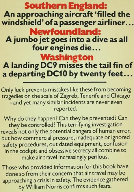 The Unsafe Sky - William Norris - 2