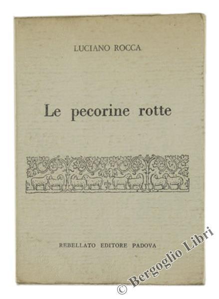 Le Pecorine Rotte - Luciano Rocca - copertina
