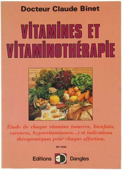 Vitamines et Vitaminotherapie - Claude Binet - copertina