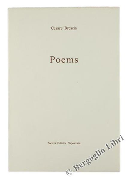 Poems - Cesare Brescia - copertina