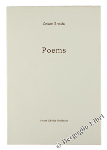 Poems - Cesare Brescia - copertina