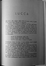 Lucca e Dintorni. Guida Storico Artistico Religiosa