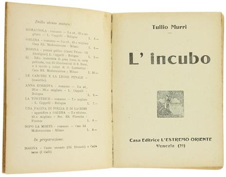 L' Incubo - Tullio Murri - 2