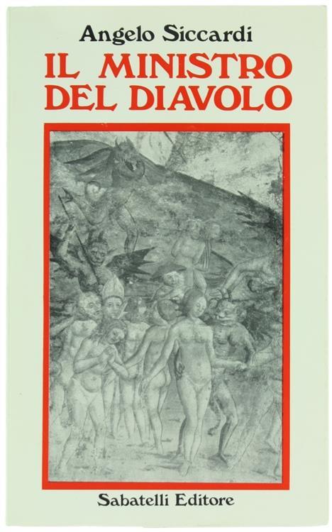 Il Ministro del Diavolo - Angelo Siccardi - copertina