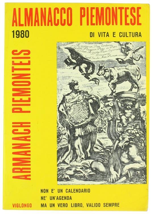 Almanacco piemontese-Armanach piemonteis (1981) - Andrea Viglongo - copertina