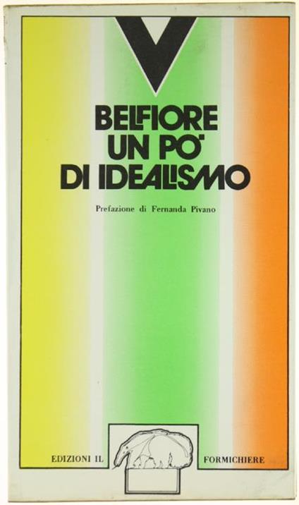 Un Pò di Idealismo - Furio Belfiore - copertina