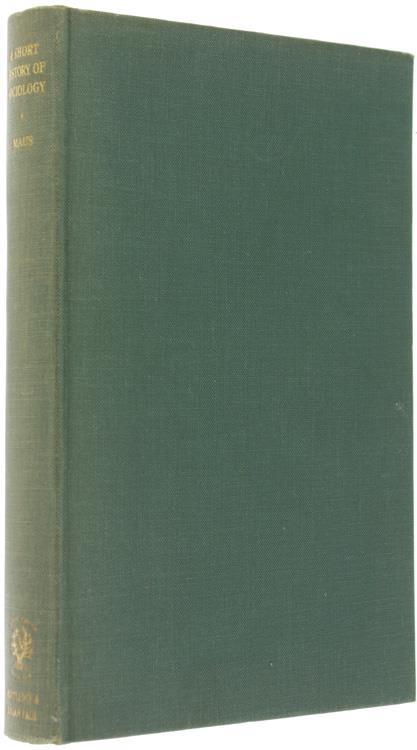 A Short History of Sociology - Heinz Maus - copertina