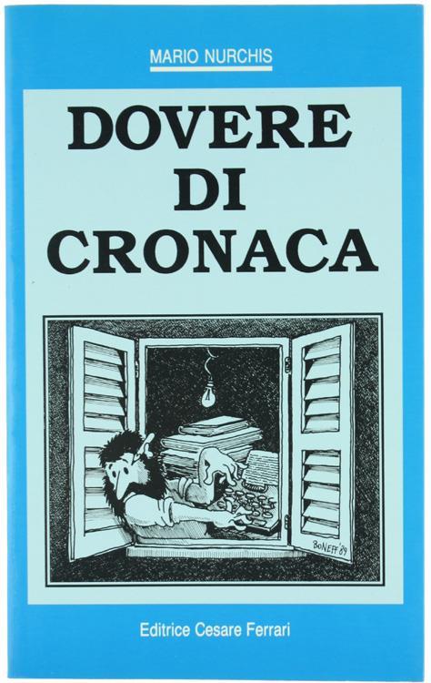 Dovere di Cronaca - Mario Nurchis - copertina