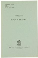 Rocco Serini. Commemorazione