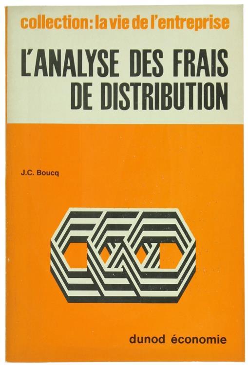 L' Analyse des Frais de Distribution - J.C. Boucq - copertina