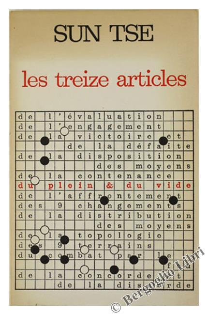 Les Treize Articles sur l'Art de la Guerre - Sun Tzu - copertina