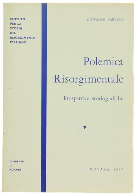 Polemica Risorgimentale - G. Barbero - copertina