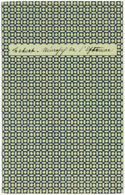 Des Nevroses de l'Estomac - Norbert Lebert - copertina