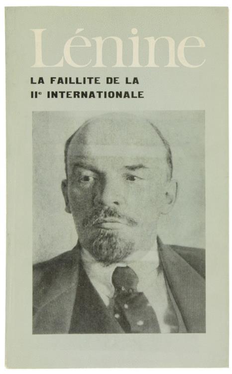 La Faillite de la IIe Internationale - Lenin - copertina