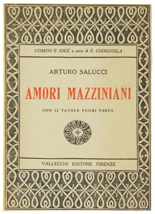 Amori Mazziniani - A. Salucci - copertina