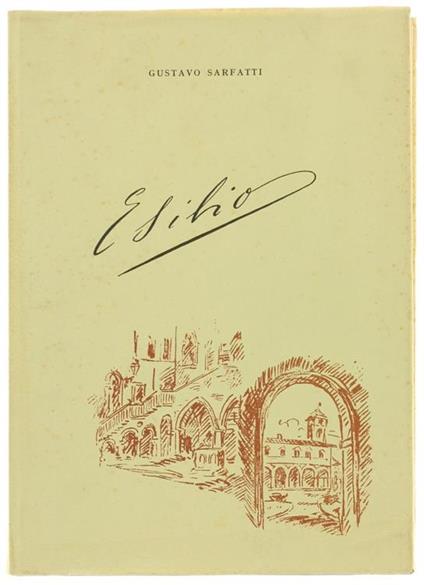 Esilio - G. Sarfatti - copertina
