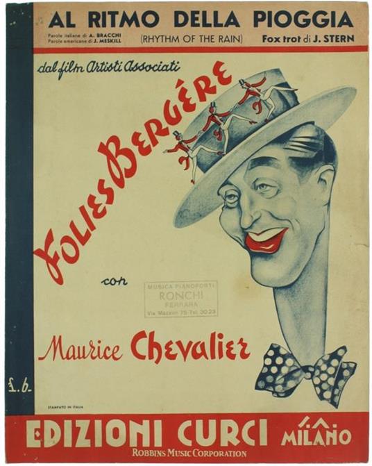 Al Ritmo della Pioggia (Rhytm of the Rain) - J. Stern - copertina