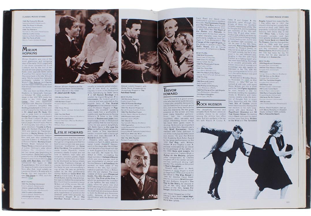 The Illustrated Encyclopedia of the World's Great Movie Stars and Their Films