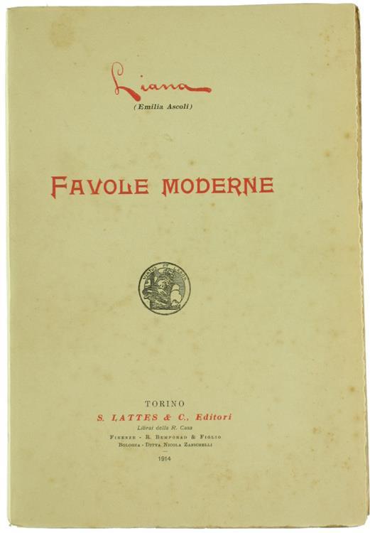 Favole Moderne - Liana - copertina