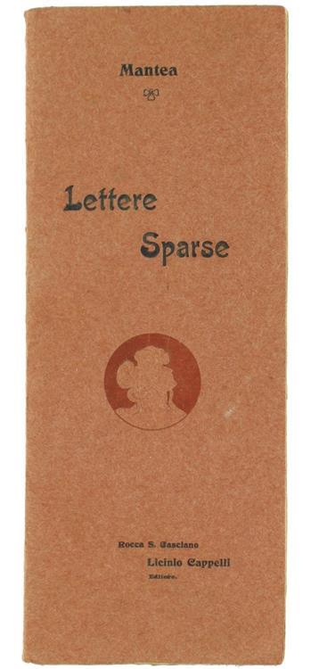 Lettere Sparse - Mantea - copertina