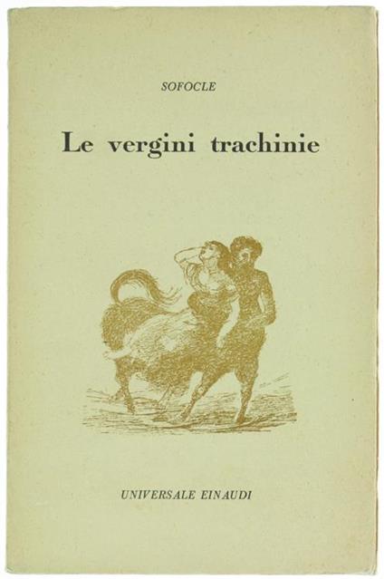 Le Vergini Trachinie - Sofocle - copertina
