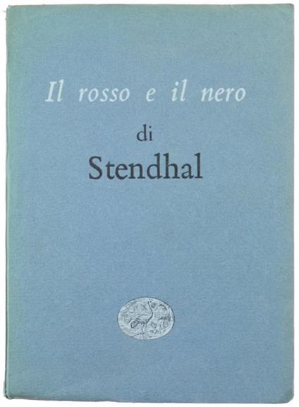 Il Rosso e il Nero. Cronaca del Secolo XIx - Stendhal - copertina