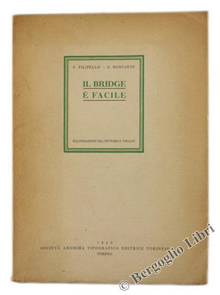 Il Bridge é Facile - Francesco Filipello - copertina