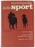 Giuochi Olimpici, Golf, Hockey su Prato, Informazione Sportiva, Ippica, Medicina Dello Sport. Enciclopedia Dello Sport. Vol. 4. Monografi