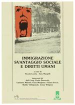 Immigrazione, Svantaggio Sociale e Diritti Umani