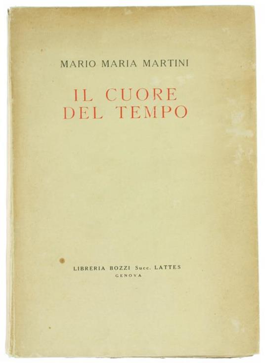 Il Cuore del Tempo - Mario Martini - copertina