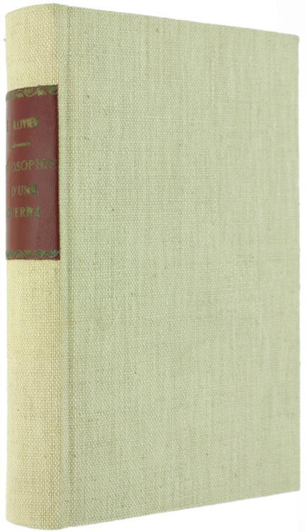 Philosophie d'Une Guerre - 1870 - Émile Ollivier - copertina