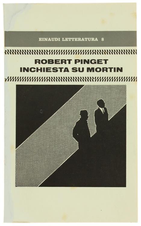 Inchiesta su Mortin - Robert Pinget - copertina