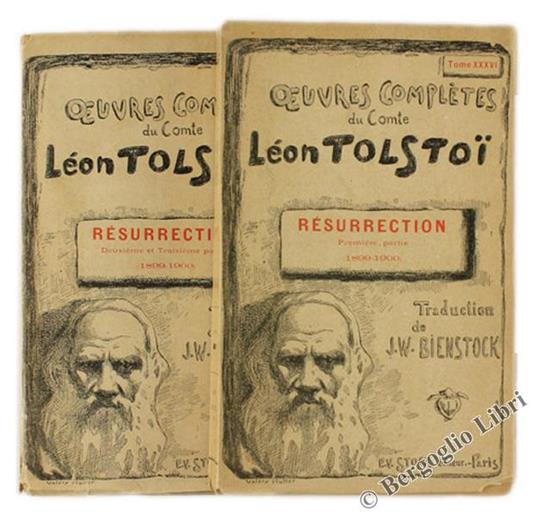 Resurrection 1899-1900 - Lev Tolstoj - copertina