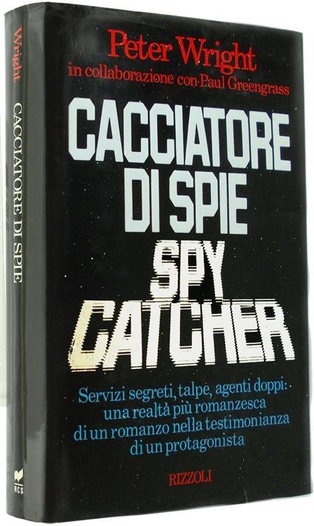 Cacciatore di spie - Peter Wright - copertina