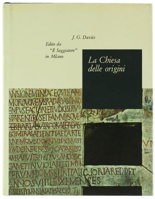 La Chiesa delle Origini - J. G. Davies - copertina