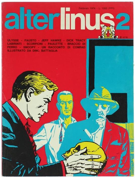 Alterlinus. Anno i. 1974. N. 2 - Oreste Del Buono - copertina
