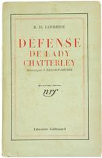 Defense de Lady Chatterley