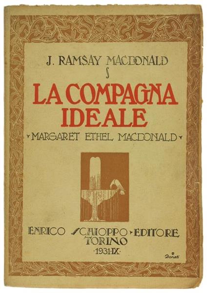 La Compagna Ideale: Margaret Ethel Mac Donald - William Mac Donald - copertina
