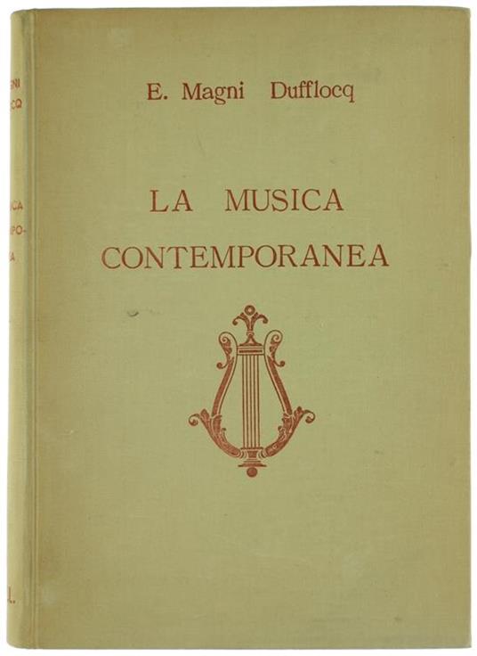 La Musica Contemporane - Enrico Magni Dufflocq - copertina