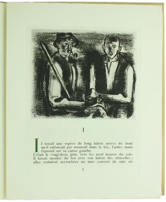 Derborence - Eaux-Fortes di J.A. Carlotti - Charles Ferdinand Ramuz - 2