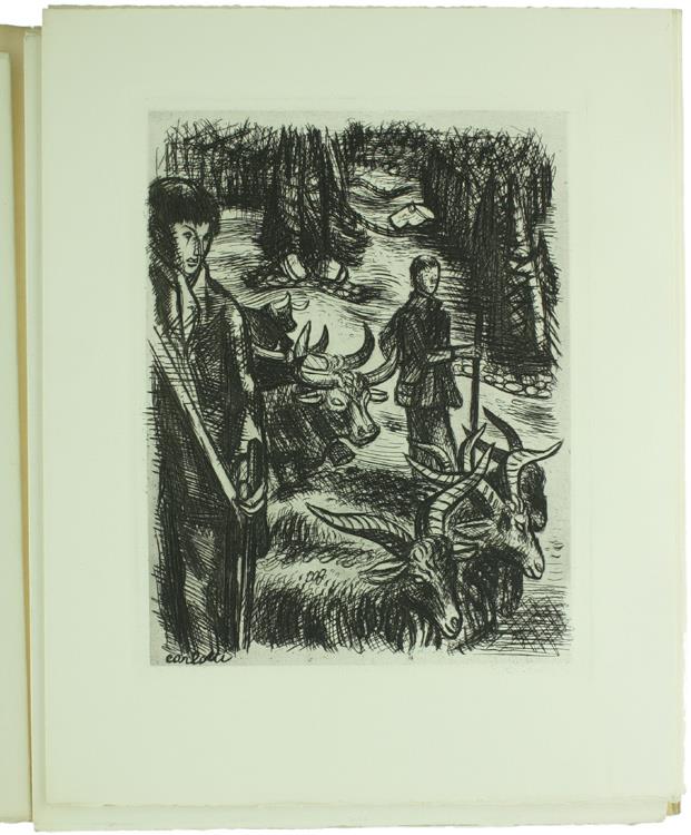 Derborence - Eaux-Fortes di J.A. Carlotti