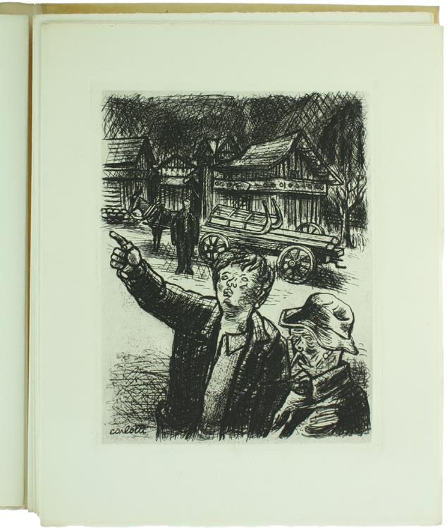 Derborence - Eaux-Fortes di J.A. Carlotti