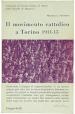 Il Movimento Cattolico a Torino 1911-15