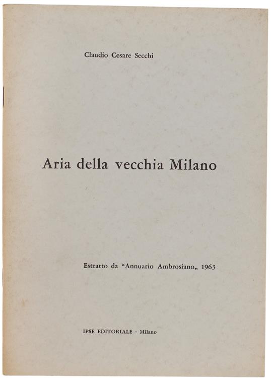 Bergoglio Libri d'Epoca Snc