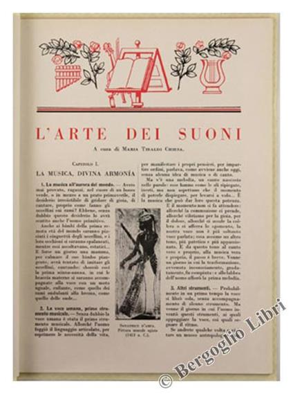 L' Arte dei Suoni - Maria Tibaldi Chiesa - copertina