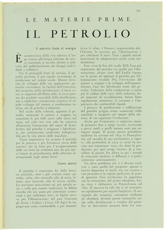 Il Petrolio - Cesare Alimenti - copertina