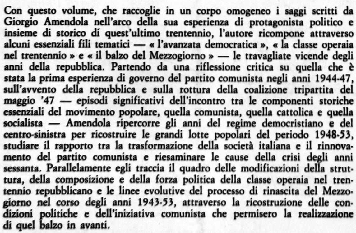 Gli anni della Repubblica