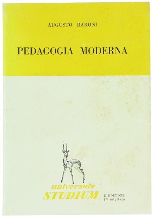 Pedagogia Moderna - Augusto Baroni - copertina